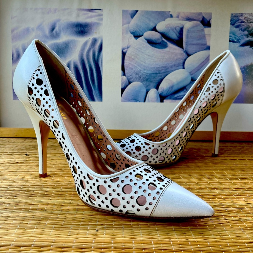 Kate Spade Laser Cutout Pumps